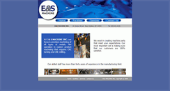 Desktop Screenshot of eandsmachine.com